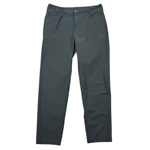 All In Motion Pants Men 34x30 Black Flexible Performance Golf Stretch Athletic